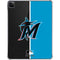 MLB Miami Marlins Split iPad Pro 11in (2024) Clear Case